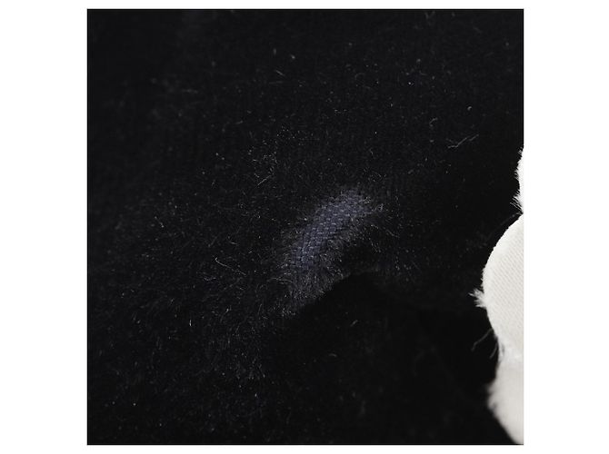 Fermaglio in nastro Camelia di Chanel Nero Bianco - vista 8