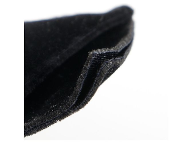 Fermaglio in nastro Camelia di Chanel Nero Bianco - vista 9