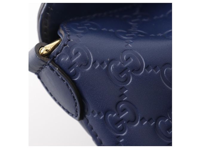 Borsa Gucci GG 428226 Blu navy - vista 12