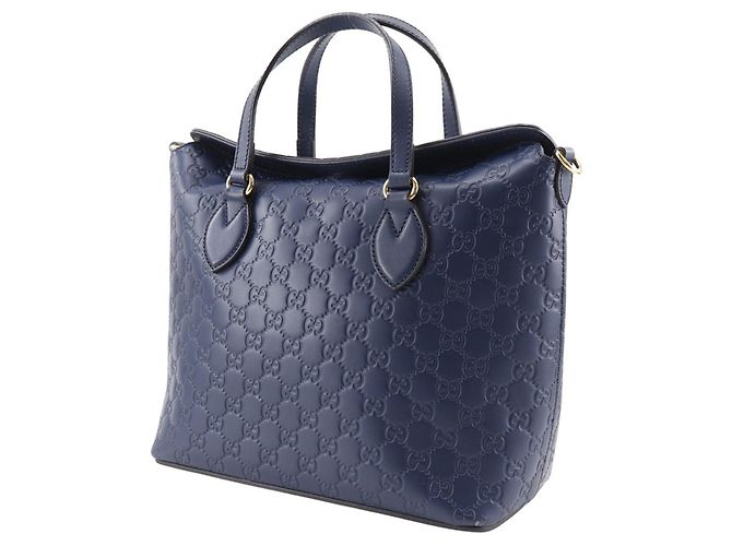 Borsa Gucci GG 428226 Blu navy - vista 2