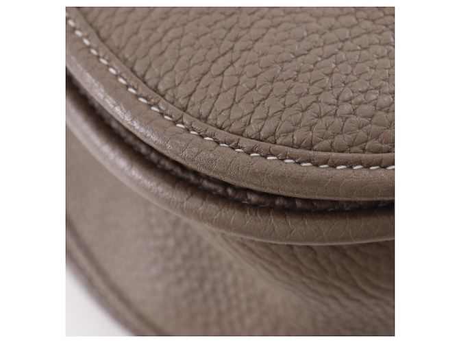 Hermès Evelyne 3GM Schultertasche Braun Taupe - Ansicht 6