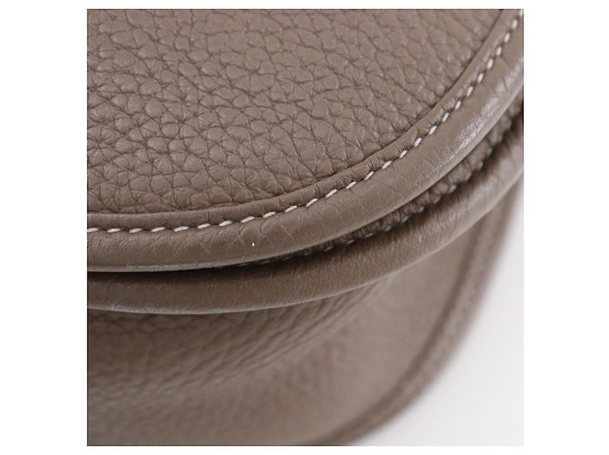 Hermès Evelyne 3GM Schultertasche Braun Taupe - Ansicht 7
