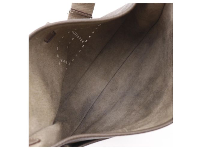 Hermès Evelyne 3GM Schultertasche Braun Taupe - Ansicht 8