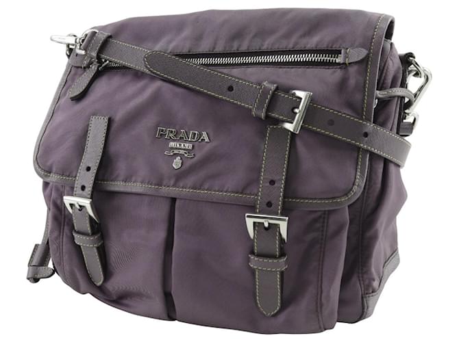Borsa a Spalla Donna Prada BT0687 Porpora - vista 2