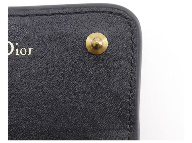 Billetera plegable Christian Dior Negro - vista 8