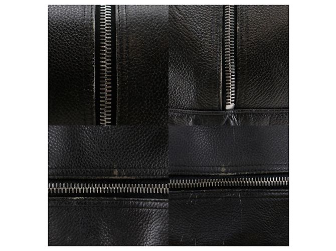 Bolso Boston Matelassé de Chanel en cuero negro - vista 14