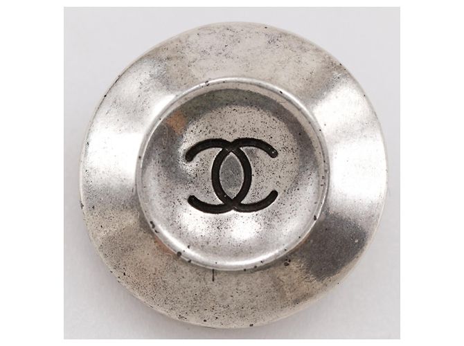 Chanel Coco Mark Clip Ohrringe Silber - Ansicht 5