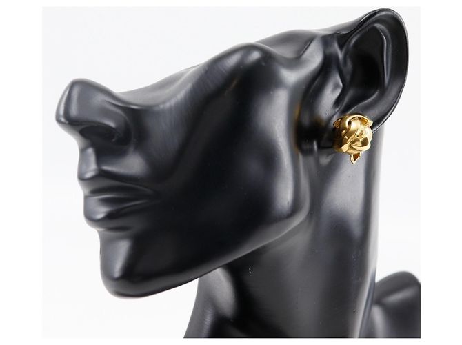 Orecchini a clip placcati in oro Chanel Coco Mark D'oro - vista 2