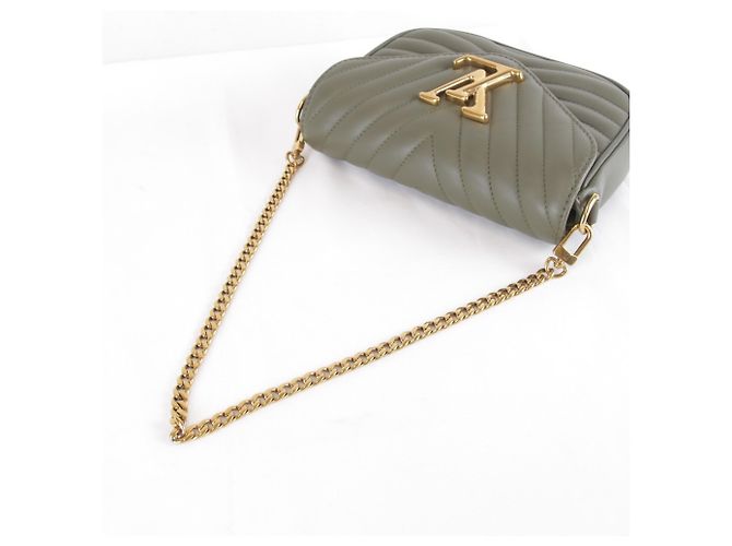 Borsa a Spalla Multi Pochette New Wave di Louis Vuitton Cachi - vista 9