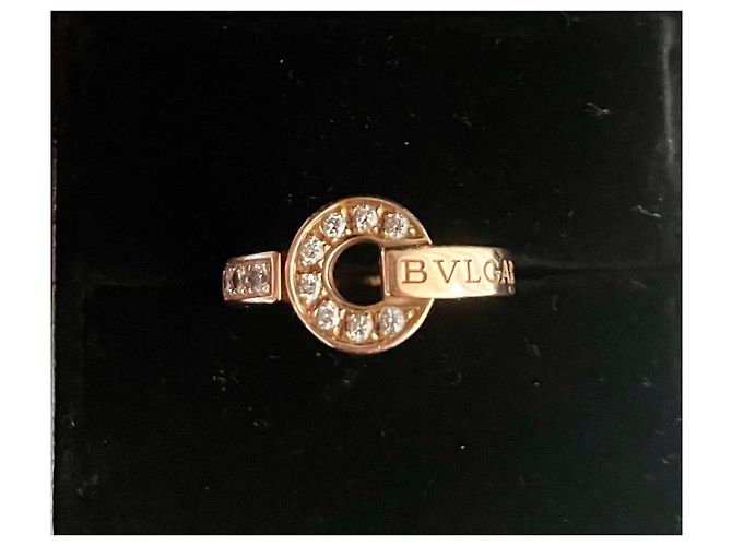 Anello Bulgari Bvlgari 12 diamanti oro rosa D'oro - vista 5