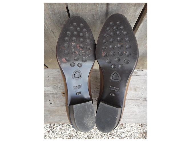Autre Marque Botines AGL de cuero marrón claro - vista 5