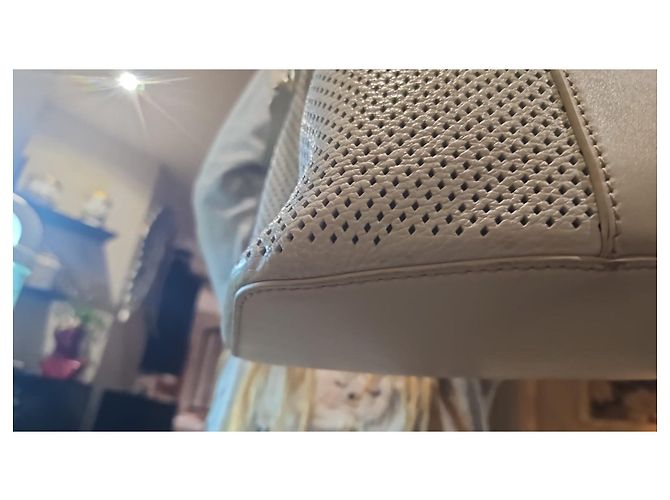 Borsa a mano Furla in pelle bianca Bianco Bianco sporco - vista 3