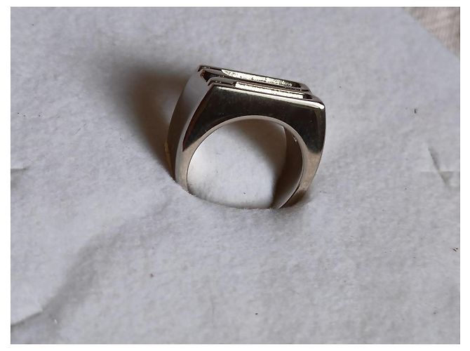 Anello argento Victoria Beckham Dorian - vista 2