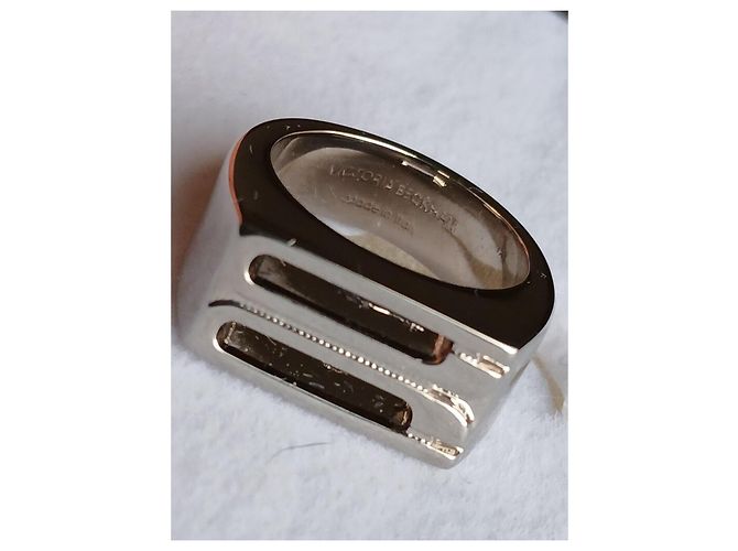 Anello argento Victoria Beckham Dorian - vista 4