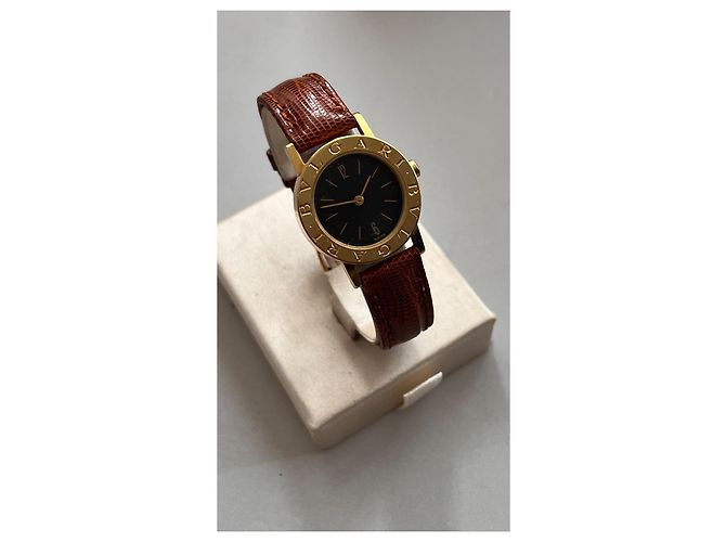 Orologio Bulgari BB 26 Oro Quadrante Nero - vista 2