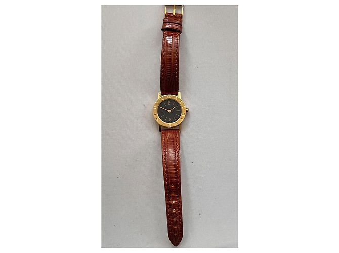 Orologio Bulgari BB 26 Oro Quadrante Nero - vista 5