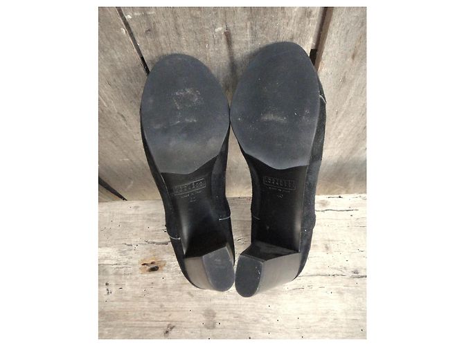 Fratelli Rosseti Botines Fratelli Rossetti Negros de Ante - vista 4