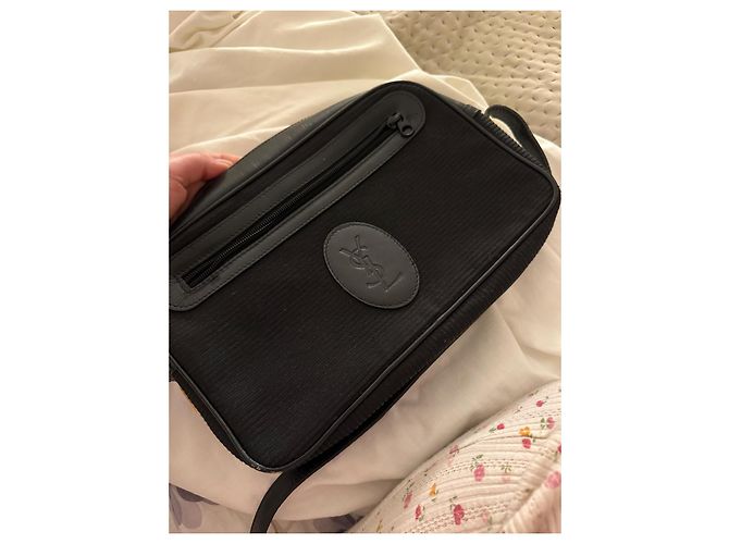 Yves Saint Laurent Borse Nero - vista 2