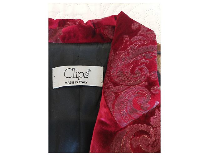 Autre Marque CLIPS Seidenjacke Beige Größe 44 - Ansicht 4