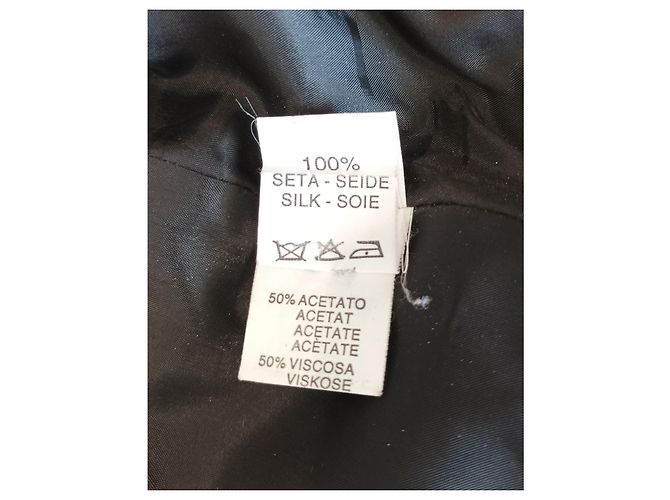 Autre Marque CLIPS Seidenjacke Beige Größe 44 - Ansicht 5