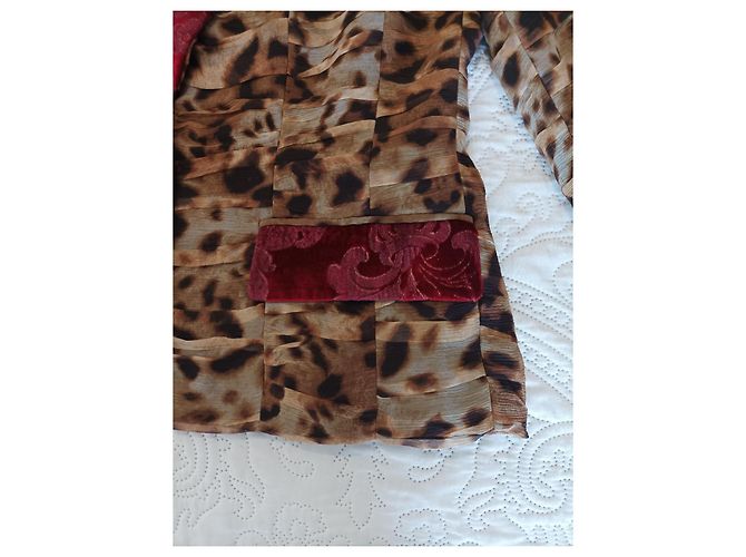Autre Marque CLIPS Seidenjacke Beige Größe 44 - Ansicht 7