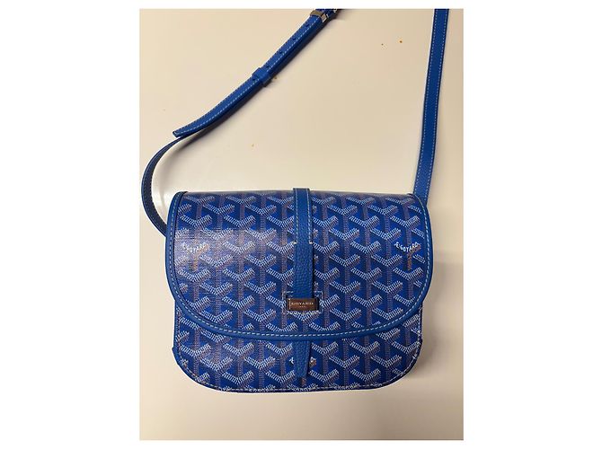 Goyard Belvedere PM Pasta Executiva Azul de Couro - vista 2