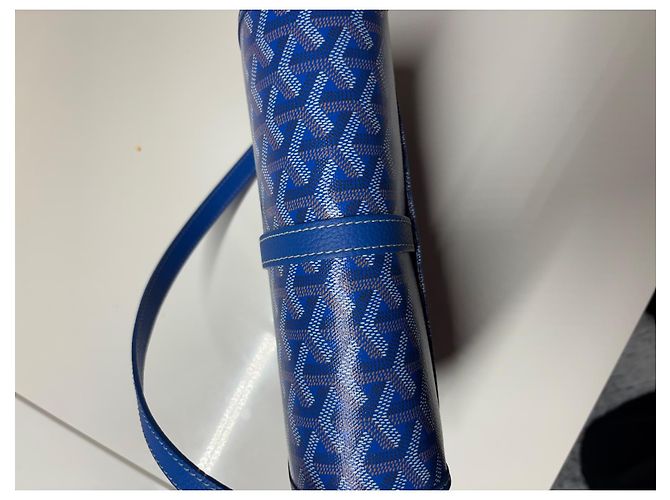 Goyard Belvedere PM Pasta Executiva Azul de Couro - vista 5