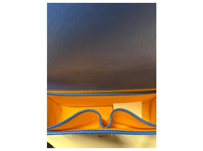 Goyard Belvedere PM Pasta Executiva Azul de Couro - vista 7