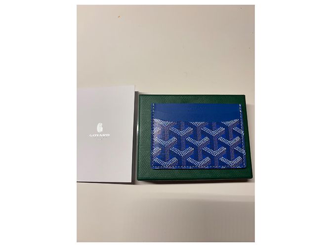 Tarjetero Goyard Saint Suplice Azul - vista 2