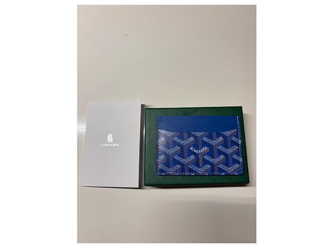 Tarjetero Goyard Saint Suplice Azul - vista 3