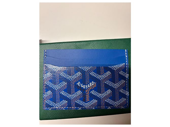 Tarjetero Goyard Saint Suplice Azul - vista 5