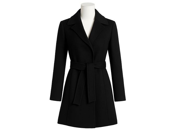 Abrigo de lana de angora "Fatima-G" de Burberry London Negro - vista 6