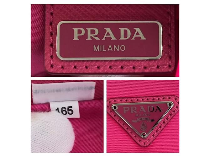 Prada Nylon Pouch Pink - Ansicht 4