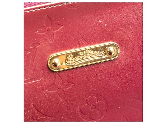 Borsa Louis Vuitton Bellevue PM Monogram Vernis Porpora - vista 4