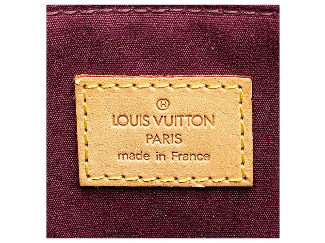 Borsa Louis Vuitton Bellevue PM Monogram Vernis Porpora - vista 9