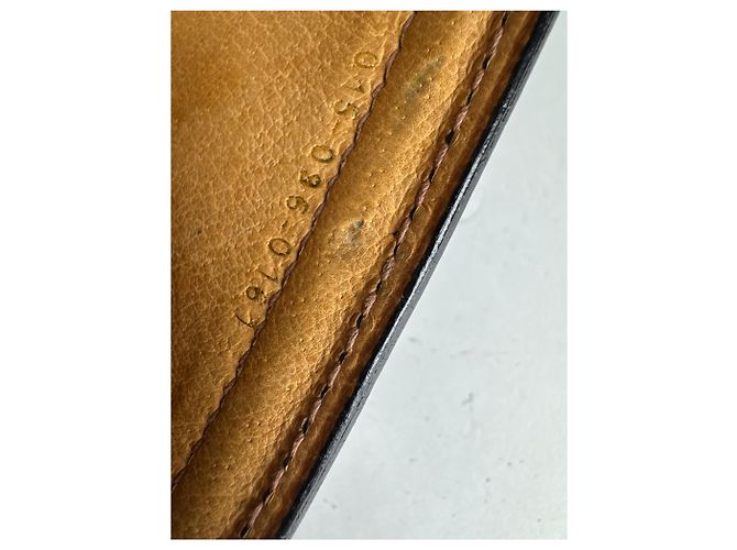 Clutch de couro vintage Gucci preto - vista 5