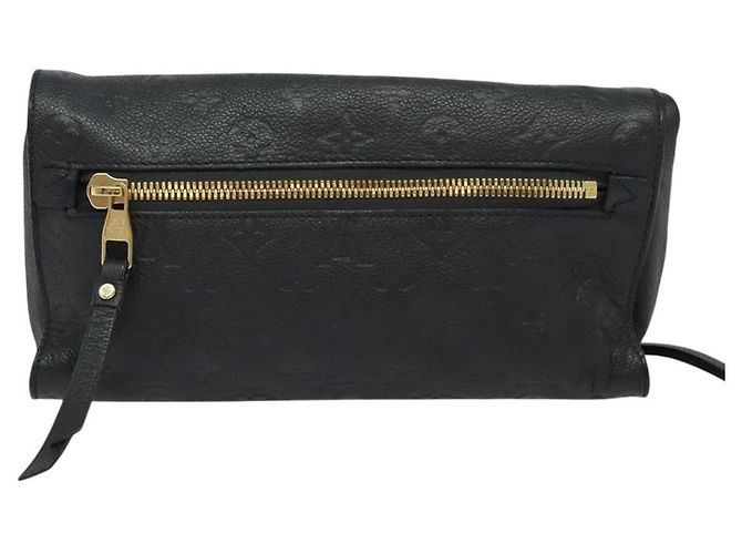 Clutch Petillante Louis Vuitton in pelle Monogram Empreinte Nero - vista 2