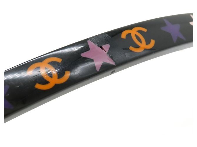 Fermaglio per capelli Chanel Coco Mark Star Nero - vista 5