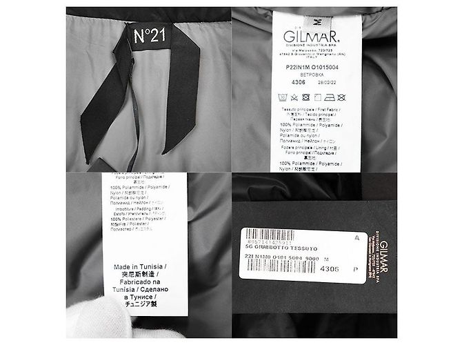 Autre Marque Chaqueta de Plumas de Nylon N°21 Negro - vista 10