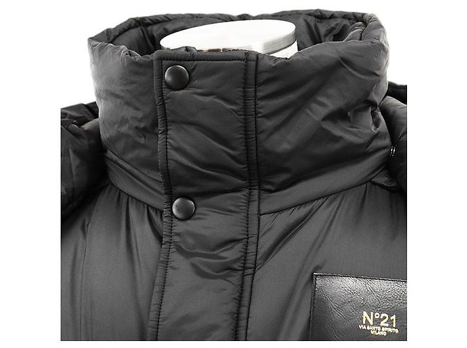 Autre Marque Chaqueta de Plumas de Nylon N°21 Negro - vista 3