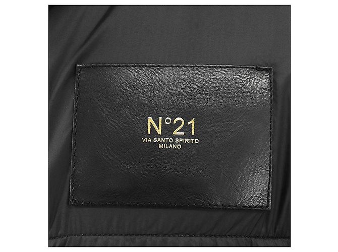 Autre Marque Chaqueta de Plumas de Nylon N°21 Negro - vista 4