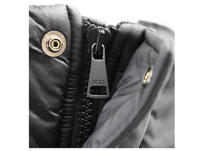 Autre Marque Chaqueta de Plumas de Nylon N°21 Negro - vista 5