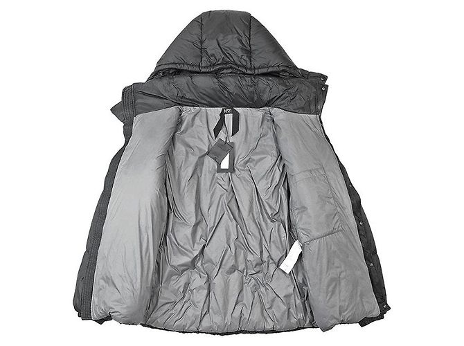 Autre Marque Chaqueta de Plumas de Nylon N°21 Negro - vista 9