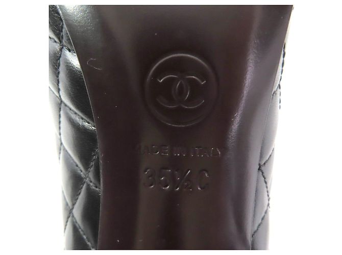 Lederpumps Chanel G29111 Schwarz - Ansicht 10