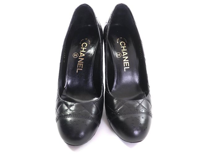 Lederpumps Chanel G29111 Schwarz - Ansicht 3