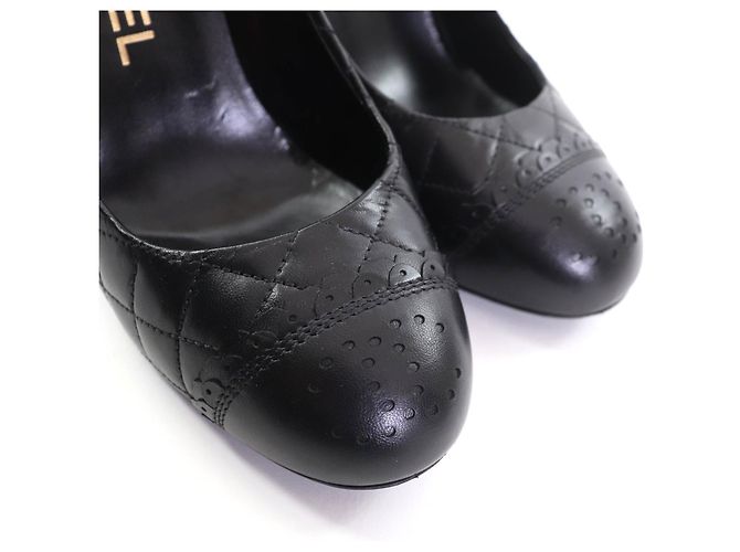 Lederpumps Chanel G29111 Schwarz - Ansicht 7