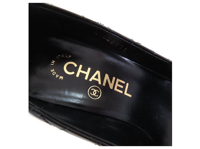Lederpumps Chanel G29111 Schwarz - Ansicht 9