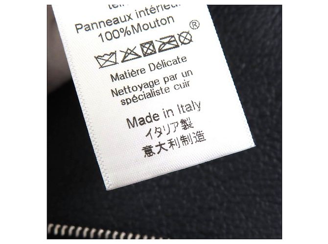 Céline Chaqueta de cordero de piel de cordero de la época Phoebe de Celine Azul Azul marino - vista 12