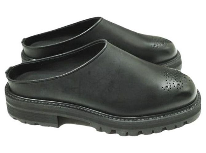 Autre Marque Commando Mule aus Rindsleder Hender Scheme Schwarz - Ansicht 3