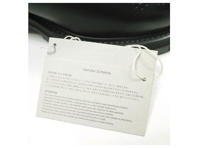 Autre Marque Commando Mule aus Rindsleder Hender Scheme Schwarz - Ansicht 5